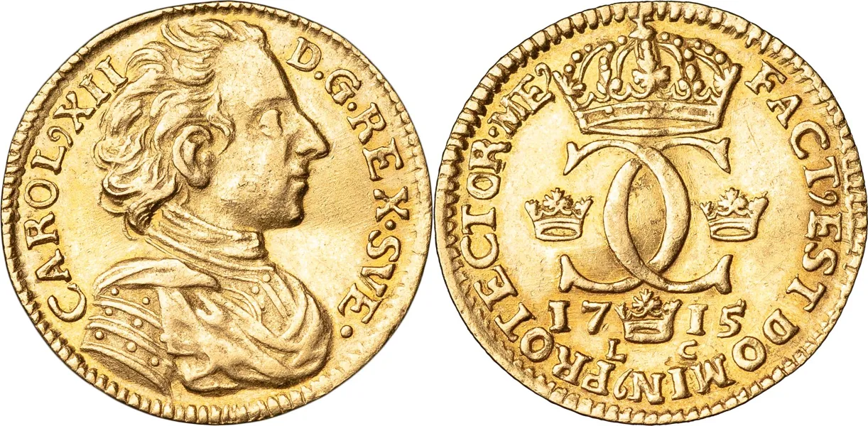 STOCKHOLM. Dukat 1715