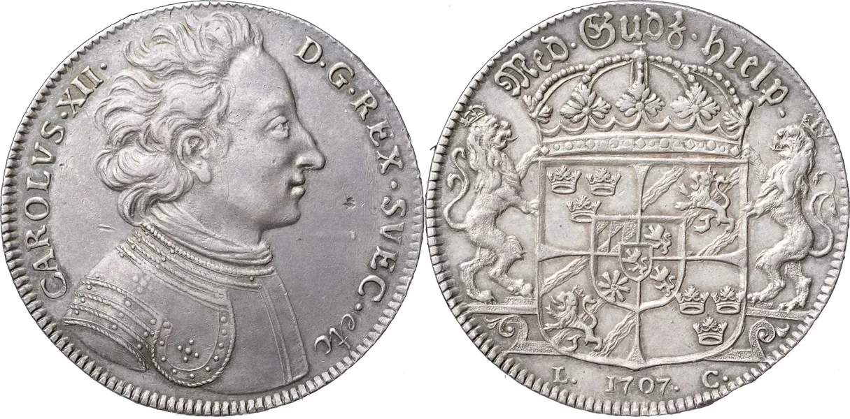 STOCKHOLM. Riksdaler 1707