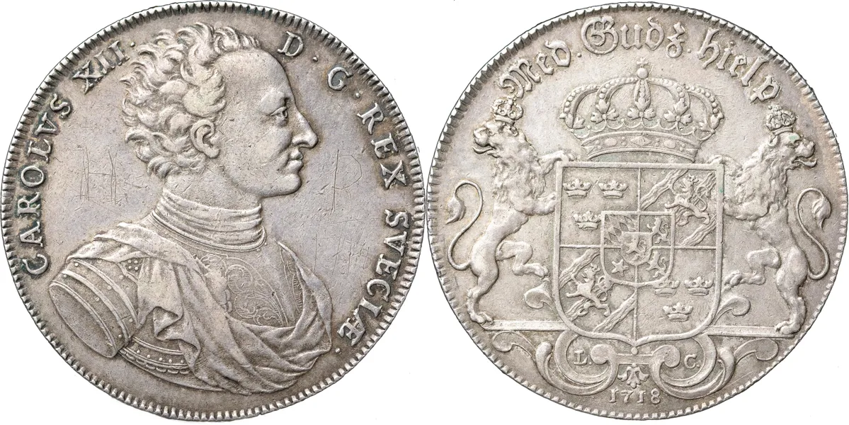 STOCKHOLM. Riksdaler 1718