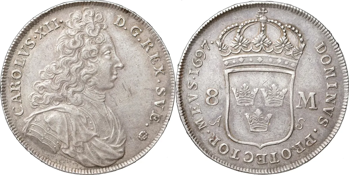 STOCKHOLM. 8 mark 1697
