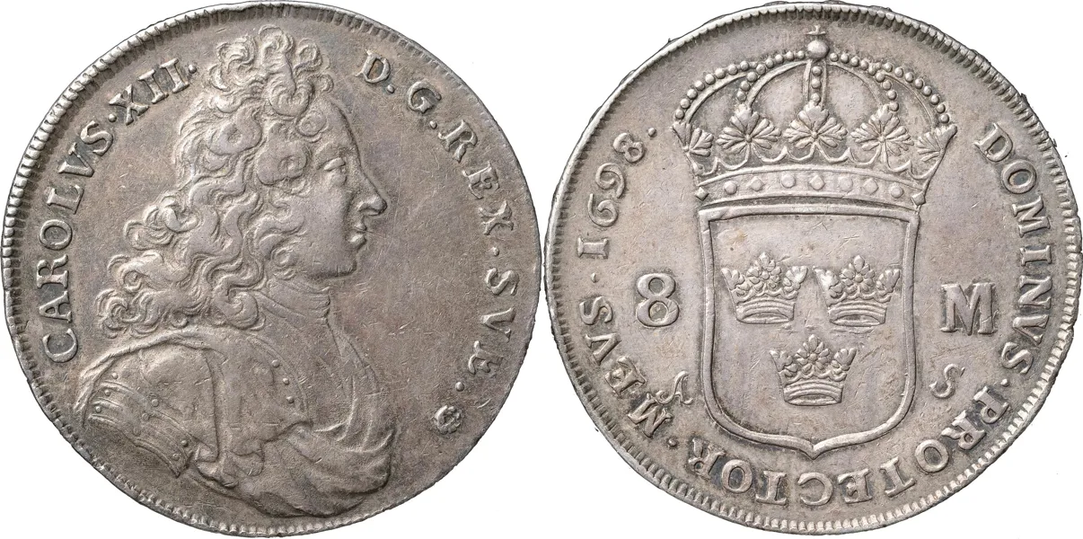 STOCKHOLM. 8 mark 1698