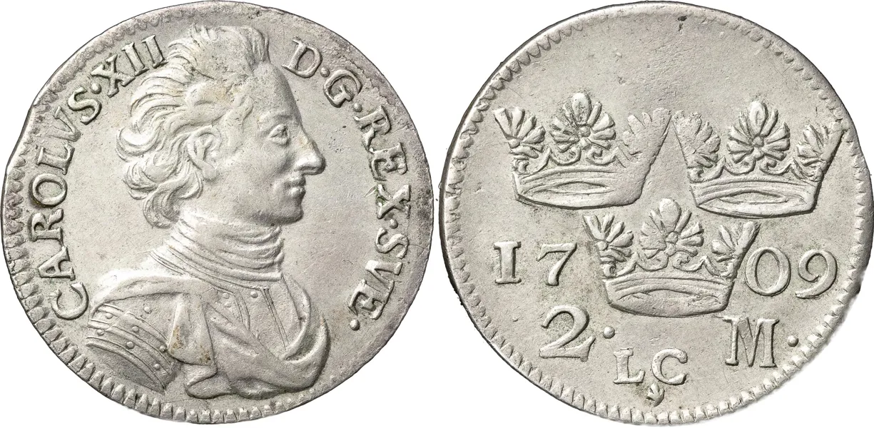 STOCKHOLM. 2 mark 1709