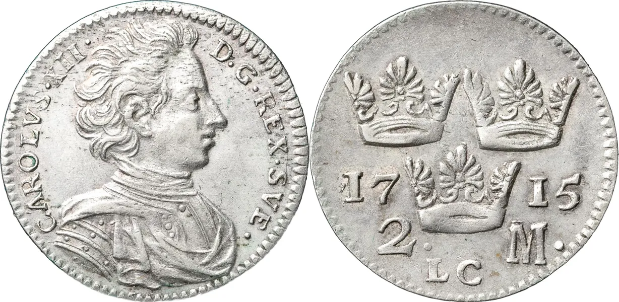 STOCKHOLM. 2 mark 1715