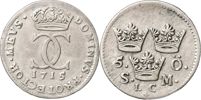 STOCKHOLM. 5 öre 1715