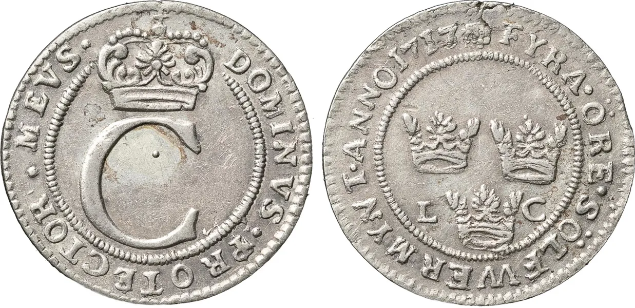 STOCKHOLM. 4 öre 1717