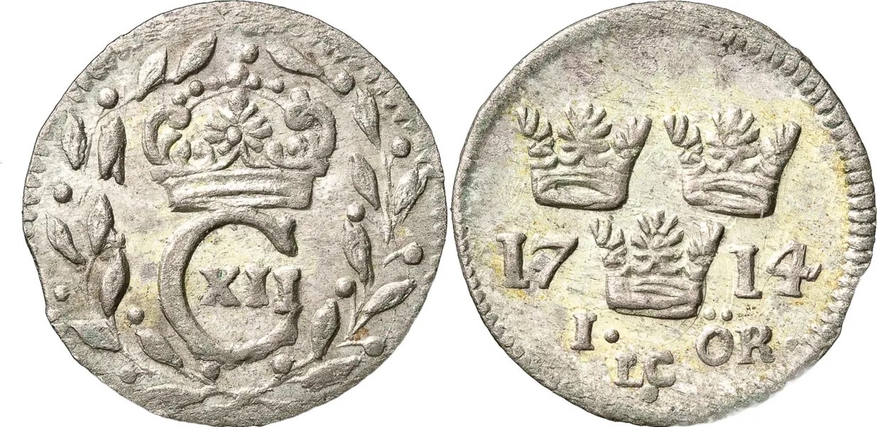 STOCKHOLM. Öre 1714