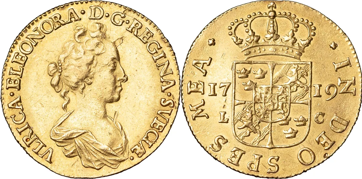 STOCKHOLM. 2 dukater 1719