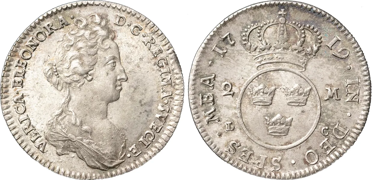 STOCKHOLM. 2 mark 1719