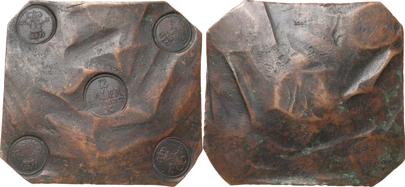 AVESTA. 2 daler SM 1720