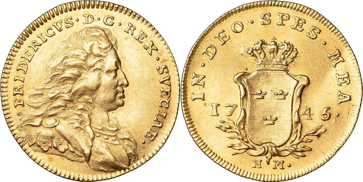 STOCKHOLM. Dukat 1745