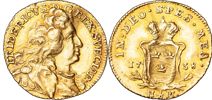 STOCKHOLM. 1/2 dukat 1738