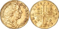 STOCKHOLM. 1/4 dukat 1733