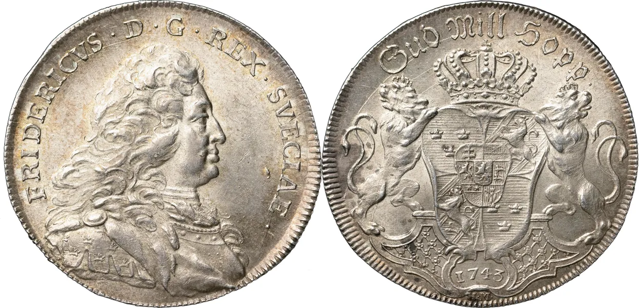 STOCKHOLM. Riksdaler 1743