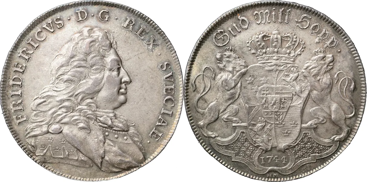 STOCKHOLM. Riksdaler 1744