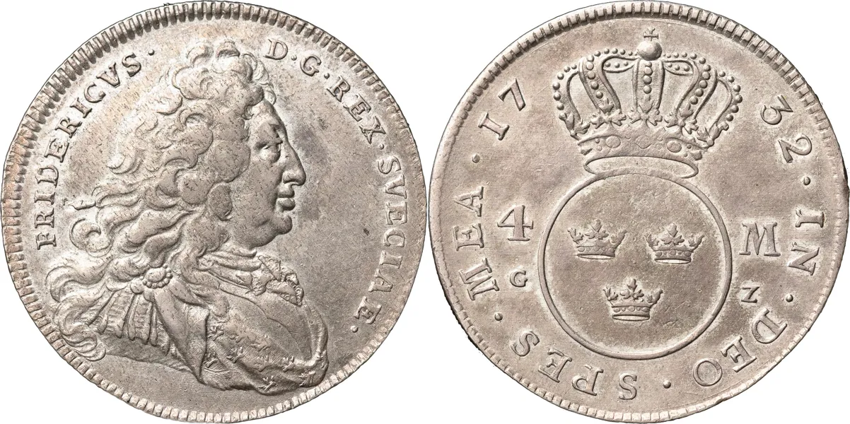 STOCKHOLM. 4 mark 1732