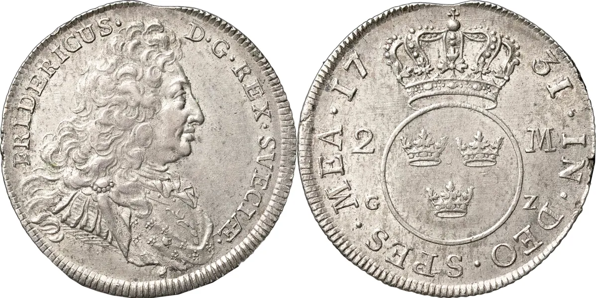 STOCKHOLM. 2 mark 1731