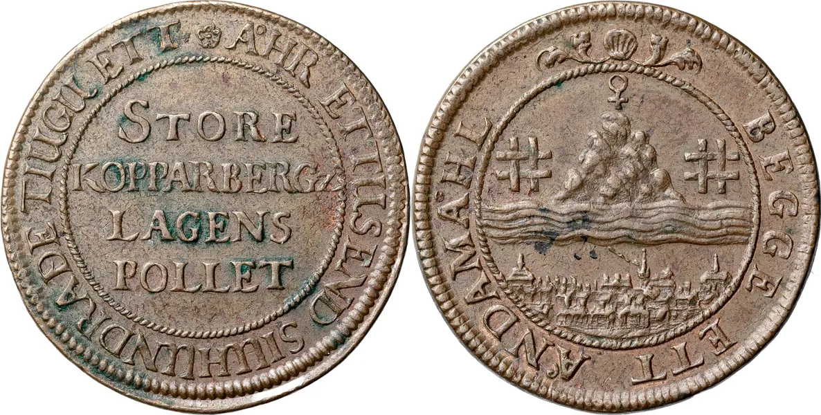 STORA KOPPARBERGS GRUVA OCH BERGSLAG. AVESTA. 10 mark