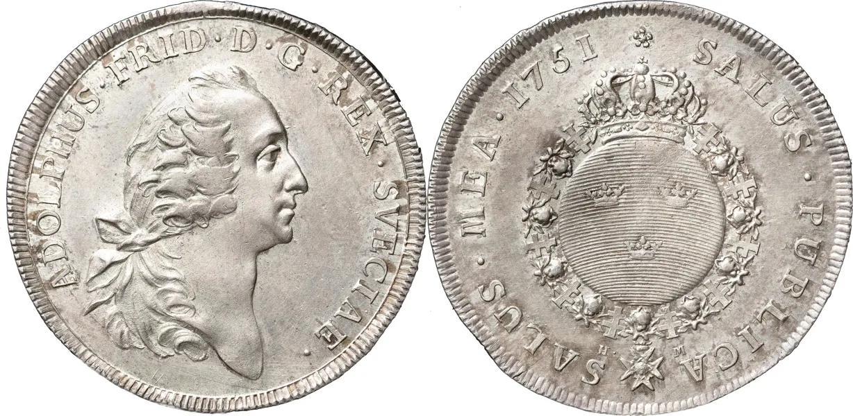 STOCKHOLM. Riksdaler 1751