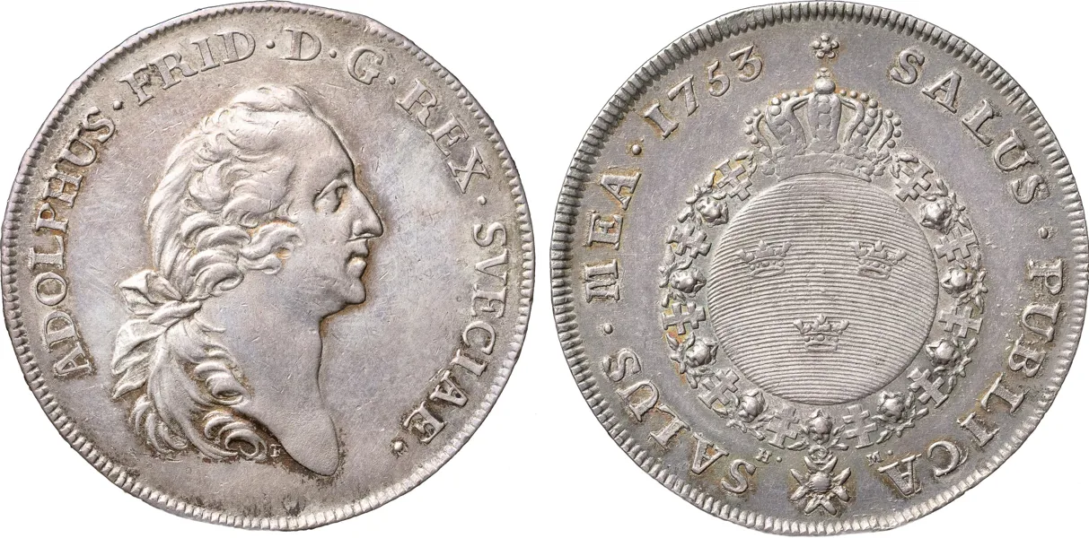 STOCKHOLM. Riksdaler 1753