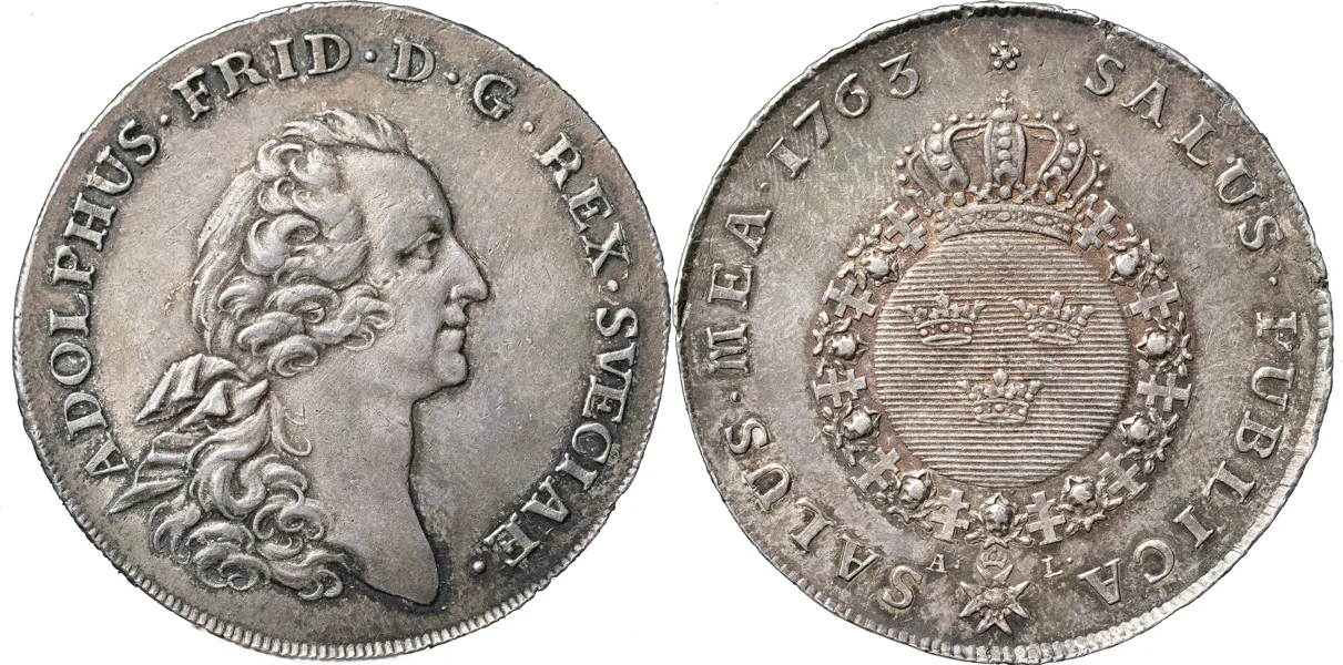 STOCKHOLM. Riksdaler 1763