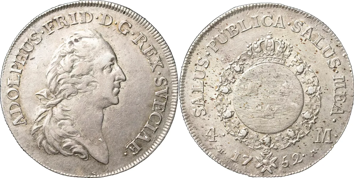 STOCKHOLM. 4 mark 1752