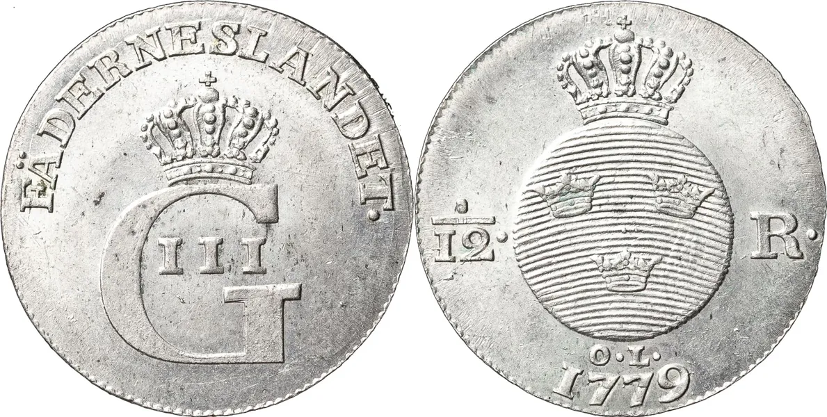 STOCKHOLM. 1/12 riksdaler 1779