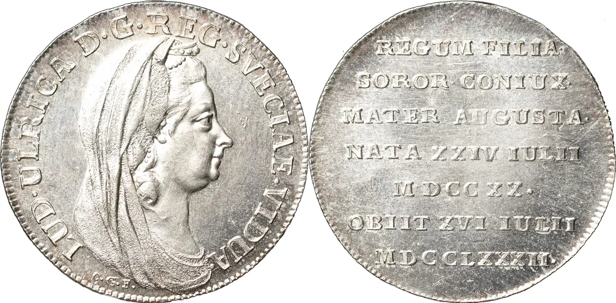 STOCKHOLM. 1/3 riksdaler 1782
