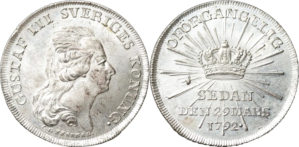 STOCKHOLM. 1/3 riksdaler 1792