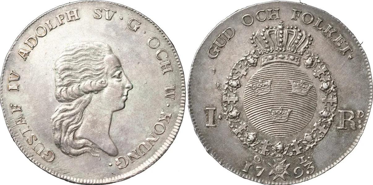 STOCKHOLM. Riksdaler 1793