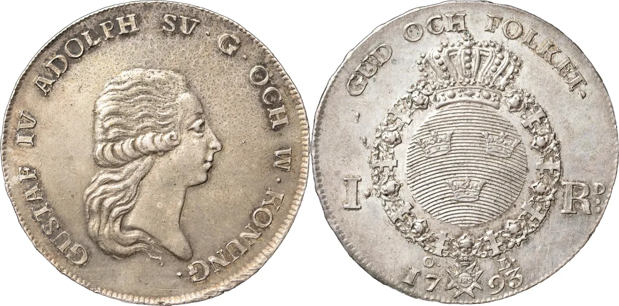 STOCKHOLM. Riksdaler 1793