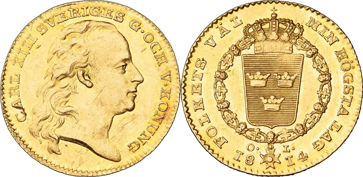 STOCKHOLM. Dukat 1814
