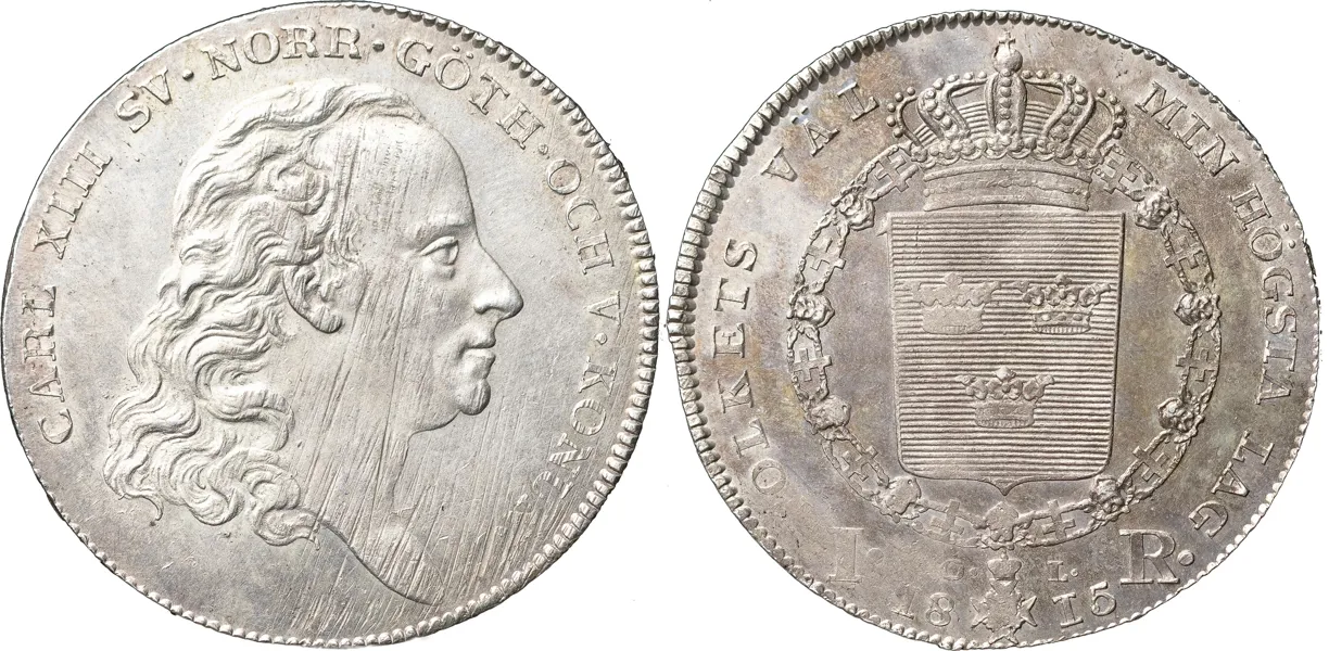 STOCKHOLM. Riksdaler 1815
