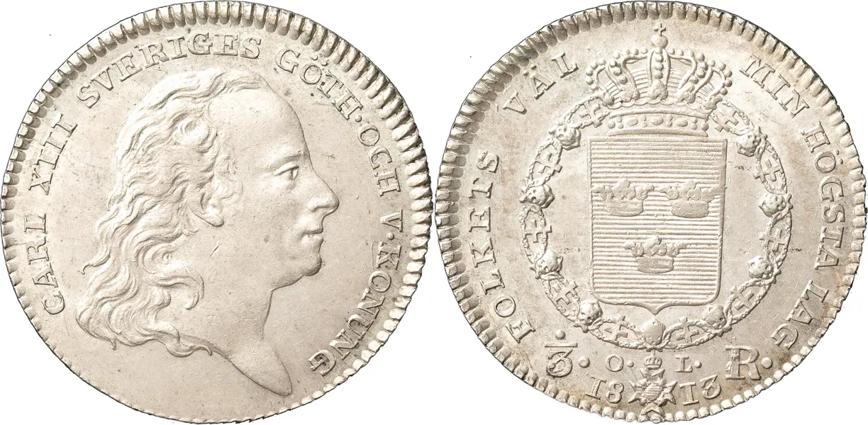 STOCKHOLM. 1/3 riksdaler 1813