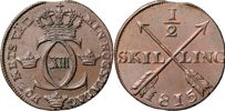 AVESTA. 1/2 skilling 1815