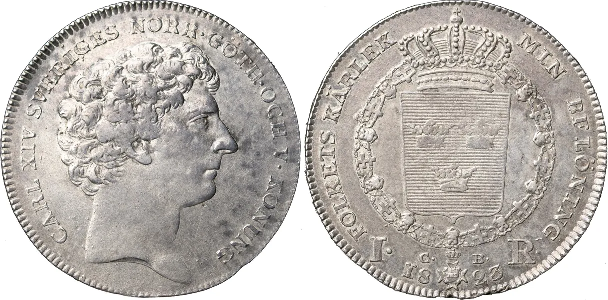 STOCKHOLM. Riksdaler 1823