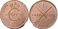AVESTA. Skilling 1821