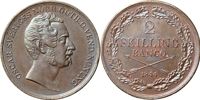 2 skilling banco 1844. SM 76