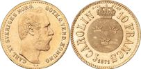 Carolin / 10 francs 1871. SM 12a