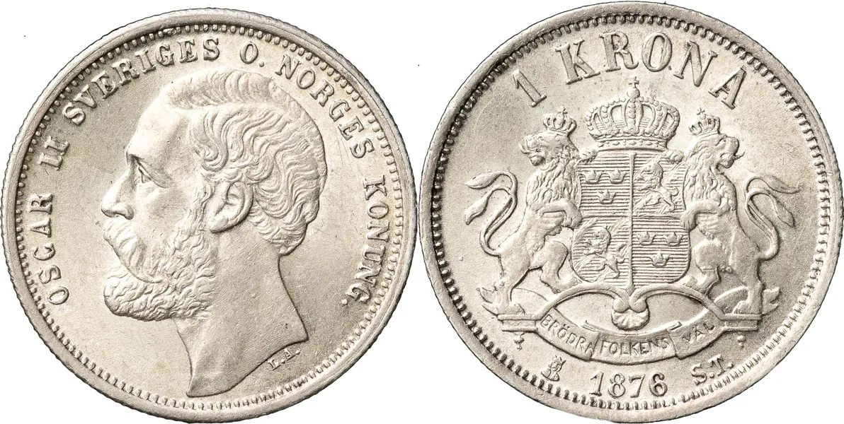 Krona 1876. SM 63