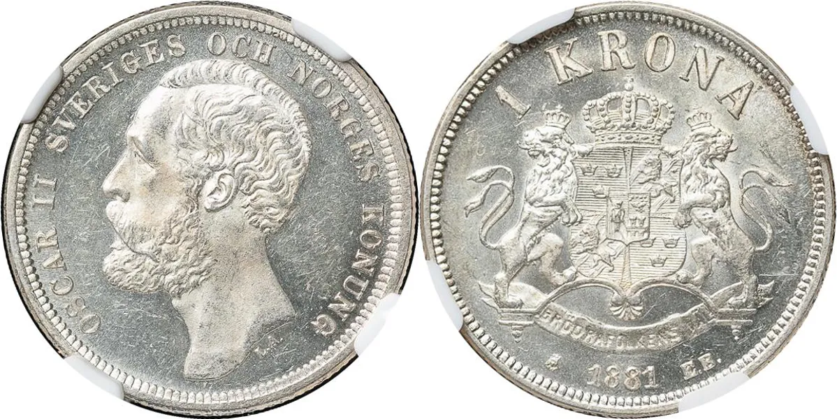 Krona 1881. SM 67