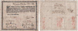 Stockholms Banco (Palmstruchska banken). 100 daler SM 1666