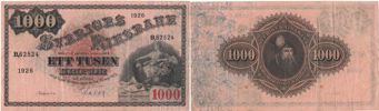 1000 kronor 1926. B,62524