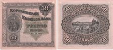 STORA KOPPARBERGS LÄNS OCH BERGSLAGS ENSKILDA BANK. Åttonde oktrojen. 50 kronor 1894
