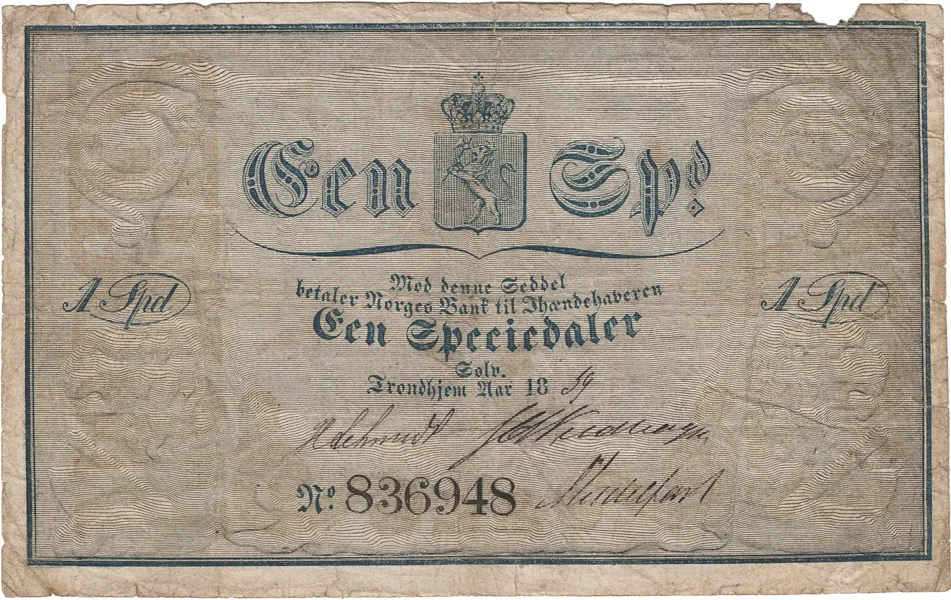 Karl XV (1859-1872). Speciedaler 1859
