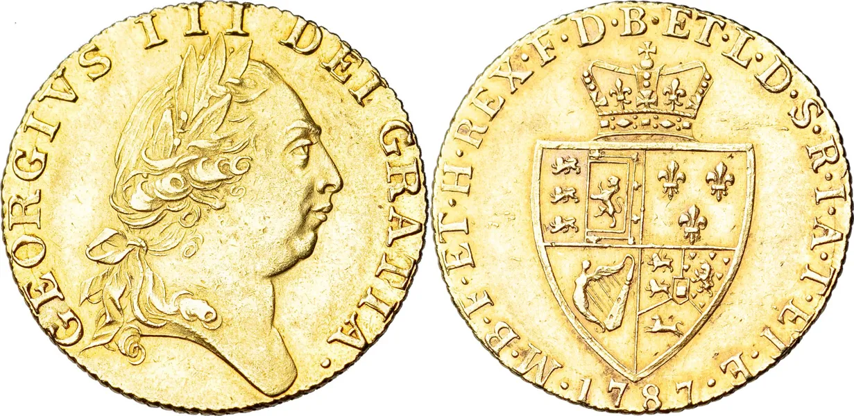 George III (1760-1820). Guinea 1787