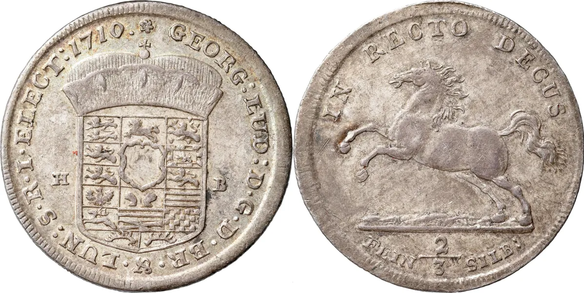 BRAUNSCHWEIG-LÜNEBURG. Georg Ludwig (1698-1727)