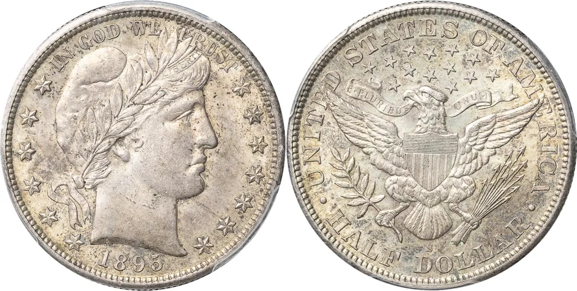 Half dollar 1895