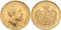 OSKAR II (1872-1907). 20 kronor 1876