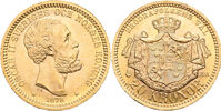 OSKAR II (1872-1907). 20 kronor 1878