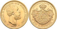 OSKAR II (1872-1907). 20 kronor 1898